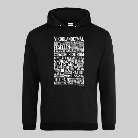 Vikbolandetmål Dialekt Text Hoodie