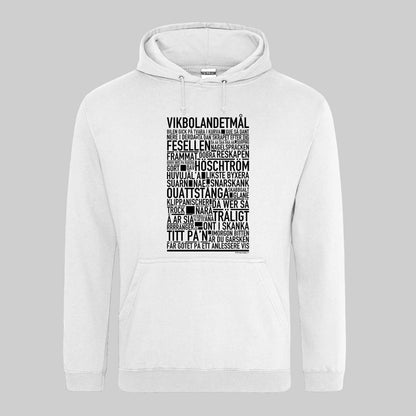 Vikbolandetmål Dialekt Text Hoodie