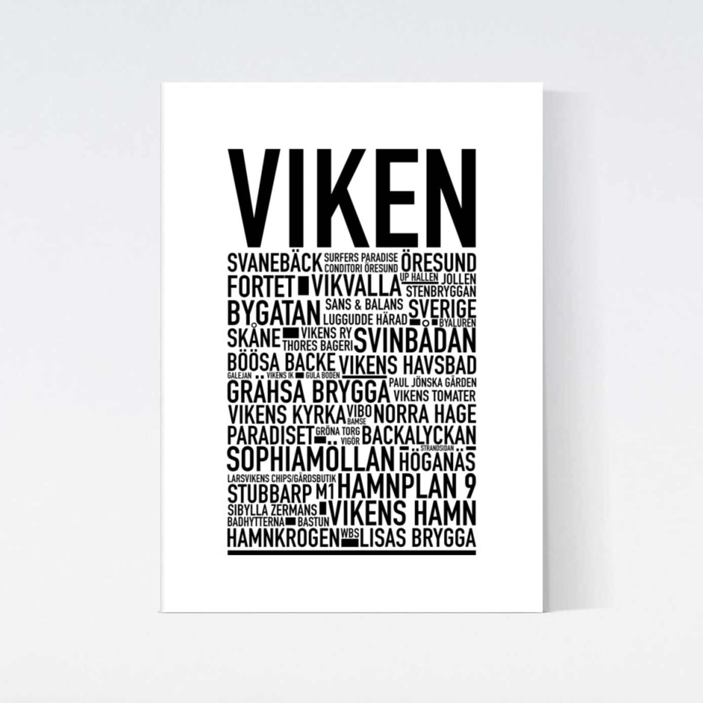 Viken Text Poster