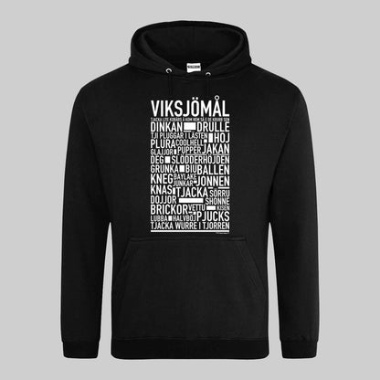 Viksjömål Dialekt Text Hoodie