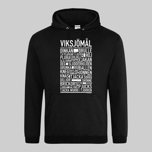 Viksjömål Dialekt Text Hoodie