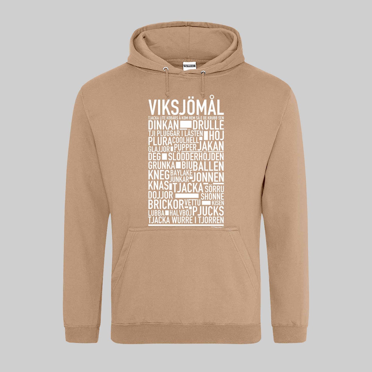 Viksjömål Dialekt Text Hoodie