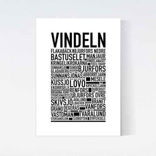 Vindeln Text Poster
