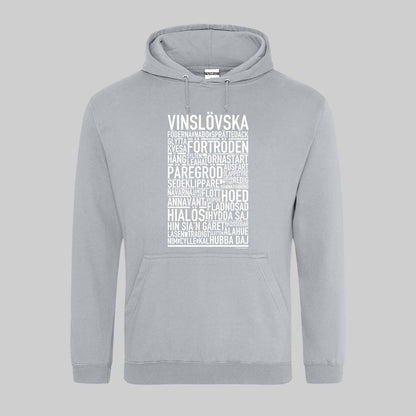 Vinslövska Dialekt Text Hoodie