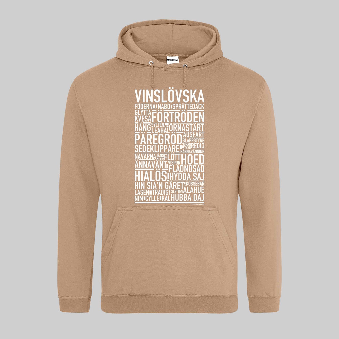 Vinslövska Dialekt Text Hoodie