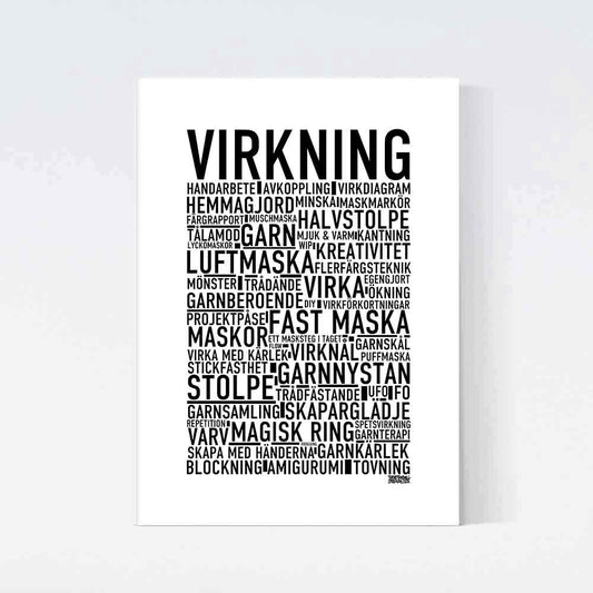 Virkning Text Poster