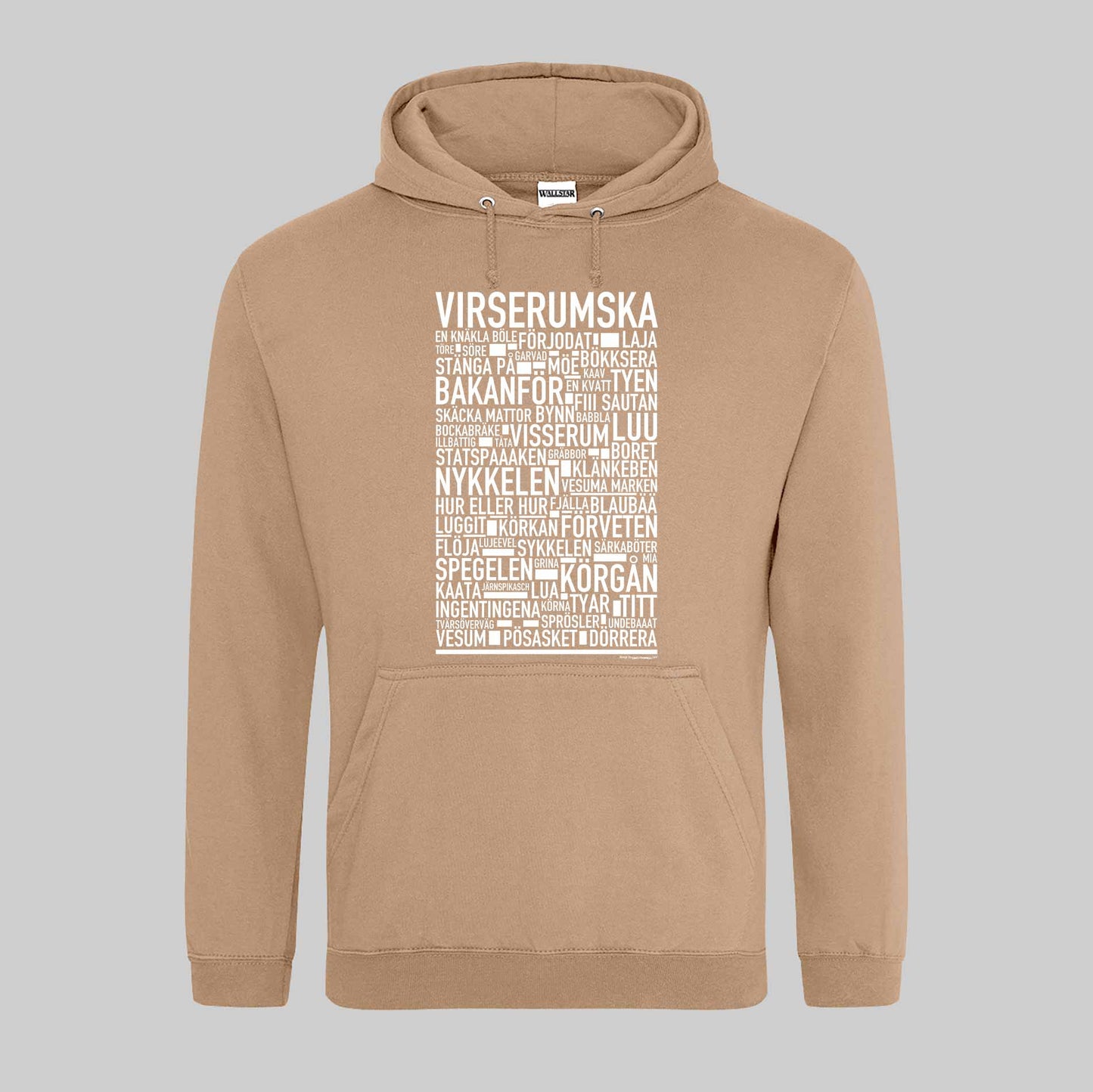 Virserumska Dialekt Text Hoodie