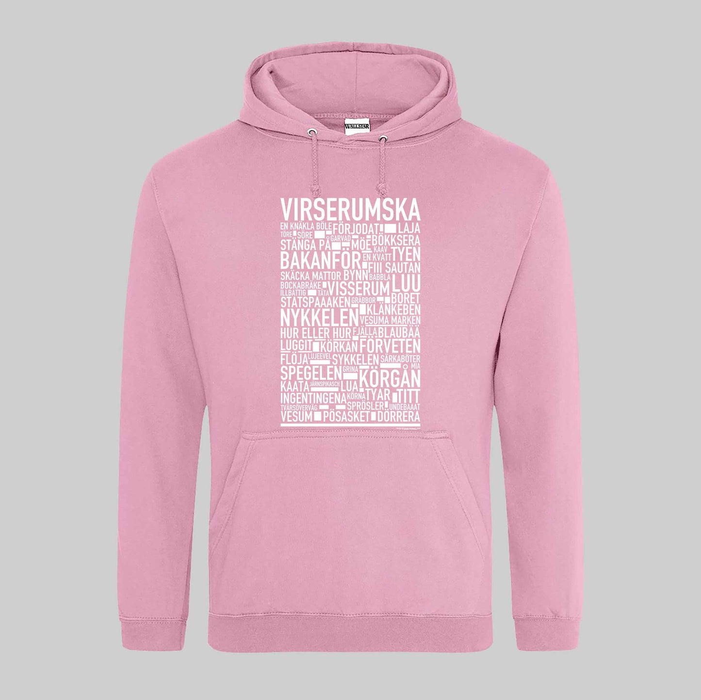 Virserumska Dialekt Text Hoodie