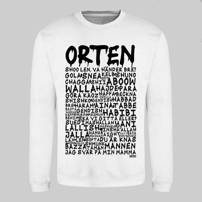 Orten Graffiti Dialekt Text Sweatshirt
