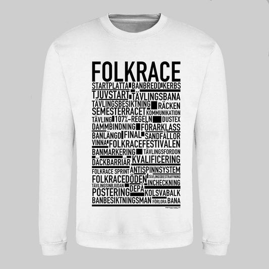 Folkrace Text Sweatshirt