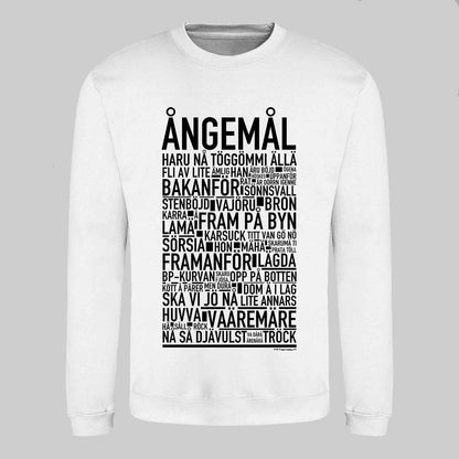 Ångemål Dialekt Text Sweatshirt