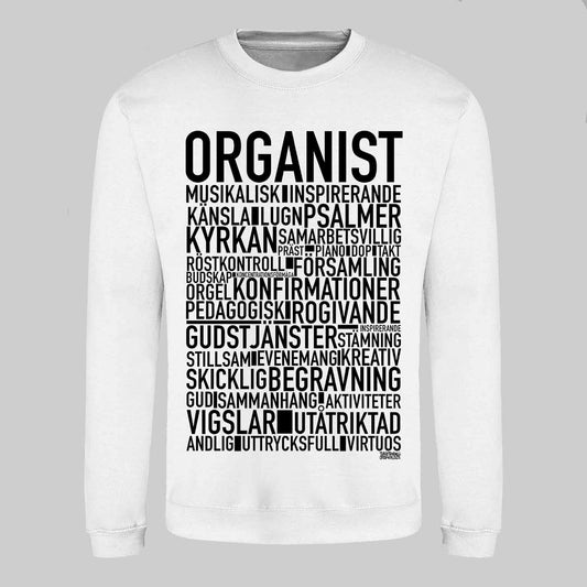 Organist Text Sweatshirt