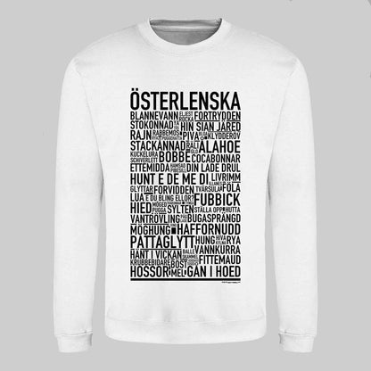 Österlenska Dialekt Text Sweatshirt