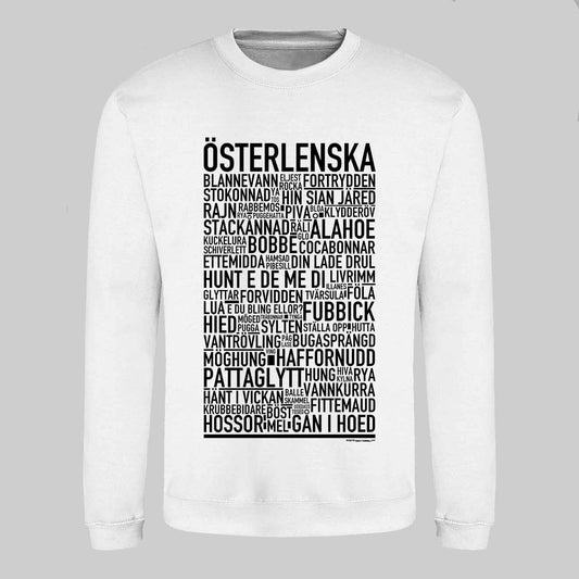 Österlenska Dialekt Text Sweatshirt