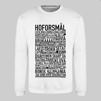 Hoforsmål Dialekt Text Sweatshirt
