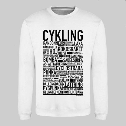 Cykling Text Sweatshirt