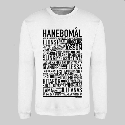 Hanebomål Dialekt Text Sweatshirt