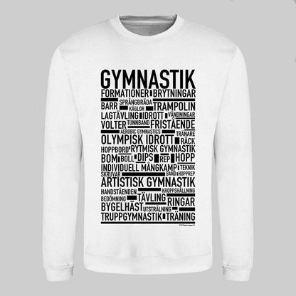 Gymnastik Text Sweatshirt