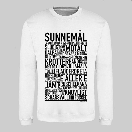 Sunnemål Dialekt Text Sweatshirt