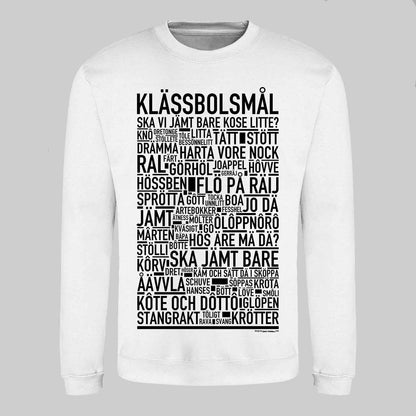 Klässbolsmål Dialekt Text Sweatshirt
