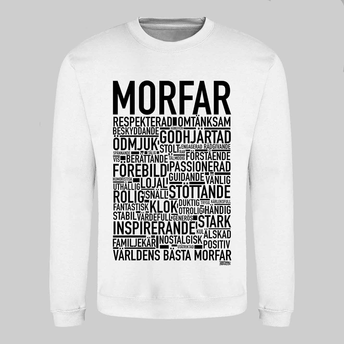 Morfar 2024 Text Sweatshirt