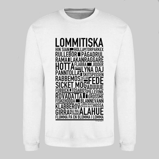 Lommitiska V2 Dialekt Text Sweatshirt