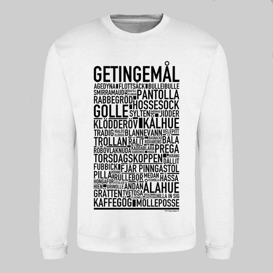 Getingemål Dialekt Text Sweatshirt