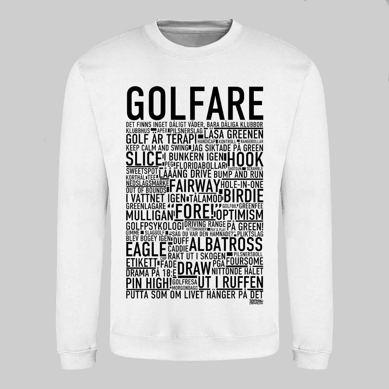 Golfare Text Sweatshirt