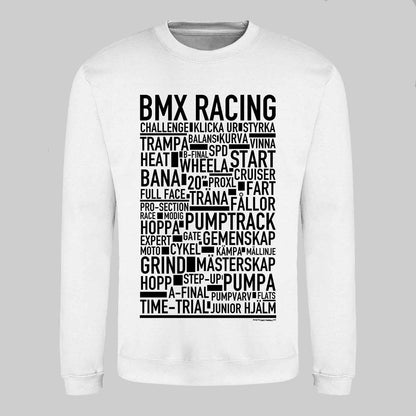 BMX Racing Text Sweatshirt