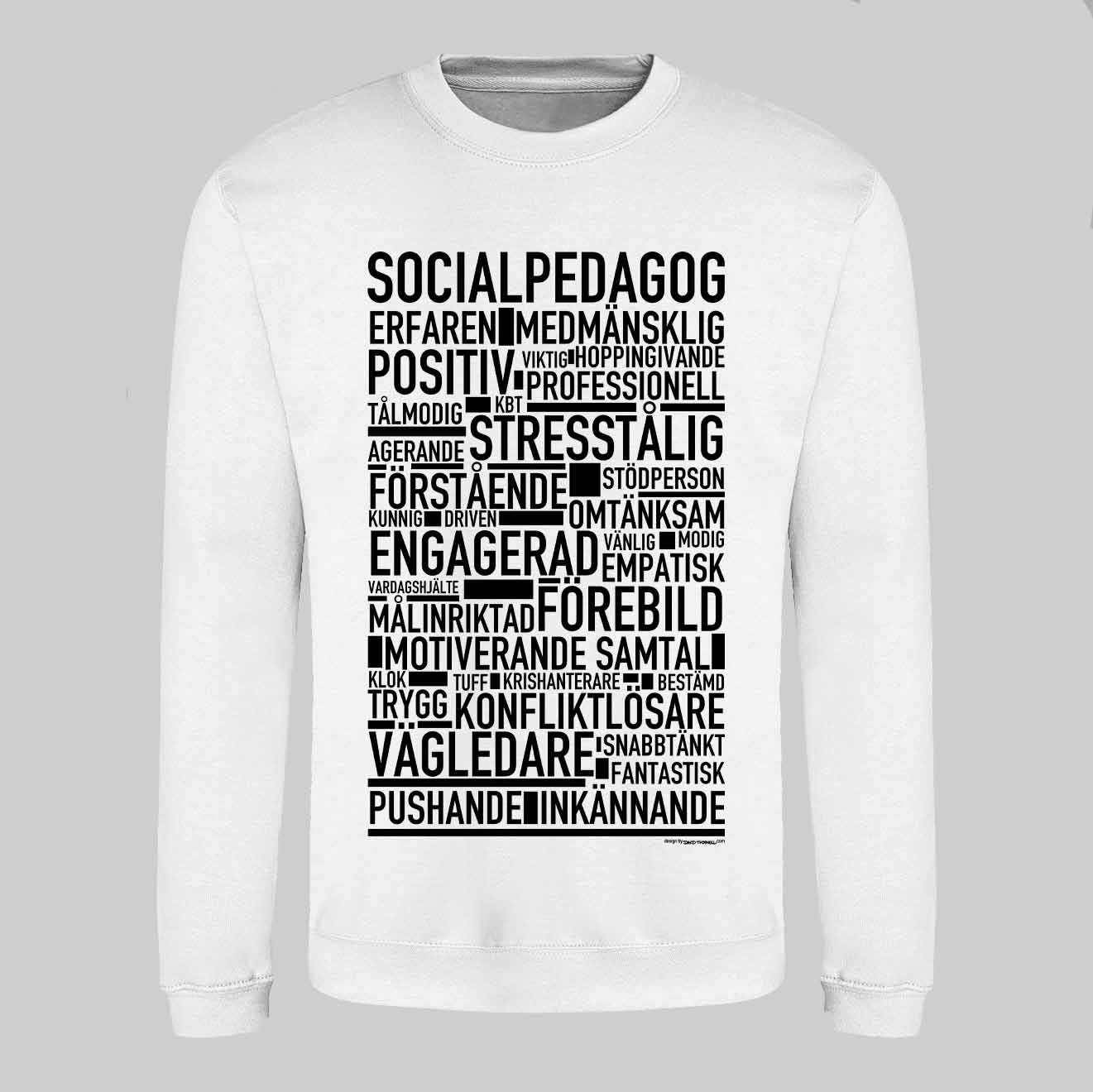 Socialpedagog Text Sweatshirt