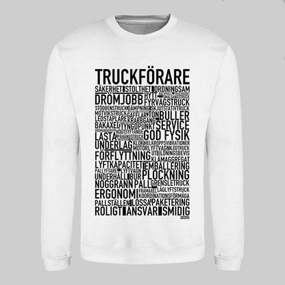 Truckförare Text Sweatshirt