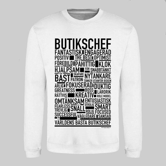 Butikschef Text Sweatshirt