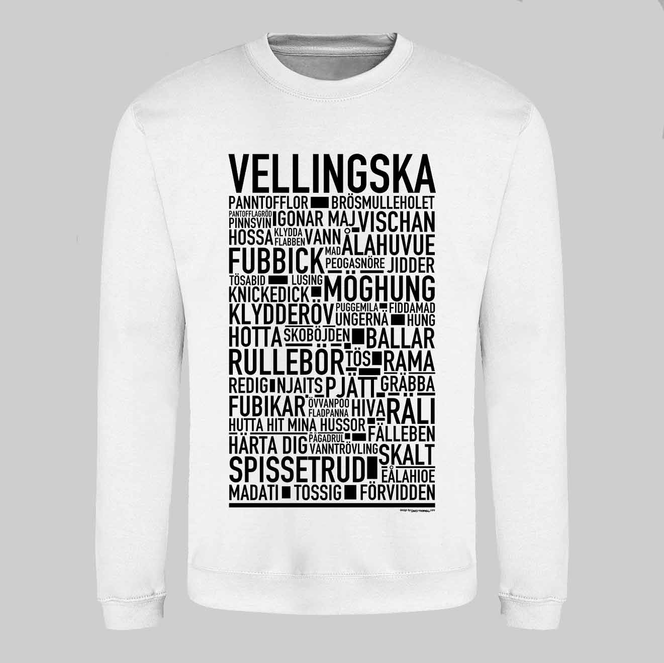 Vellingska Dialekt Text Sweatshirt