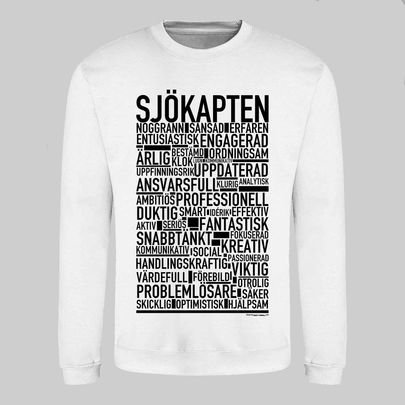 Sjökapten Text Sweatshirt