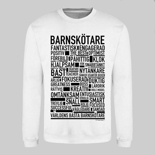 Barnskötare Text Sweatshirt