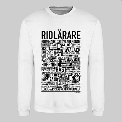 Ridlärare Text Sweatshirt