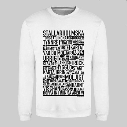 Stallarholmska Dialekt Text Sweatshirt