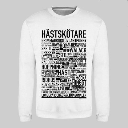 Hästskötare Text Sweatshirt