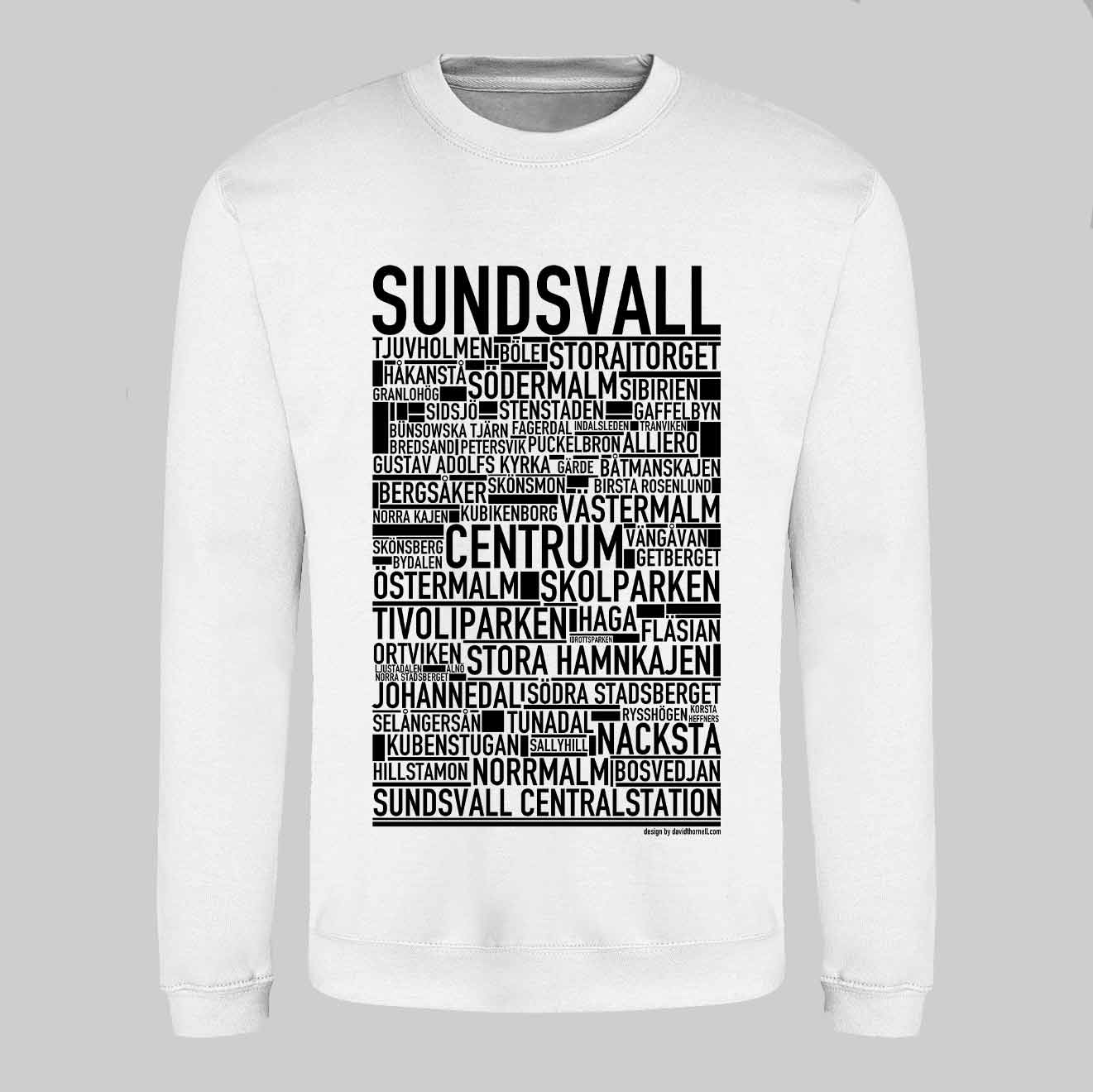 Sundsvall Text Sweatshirt
