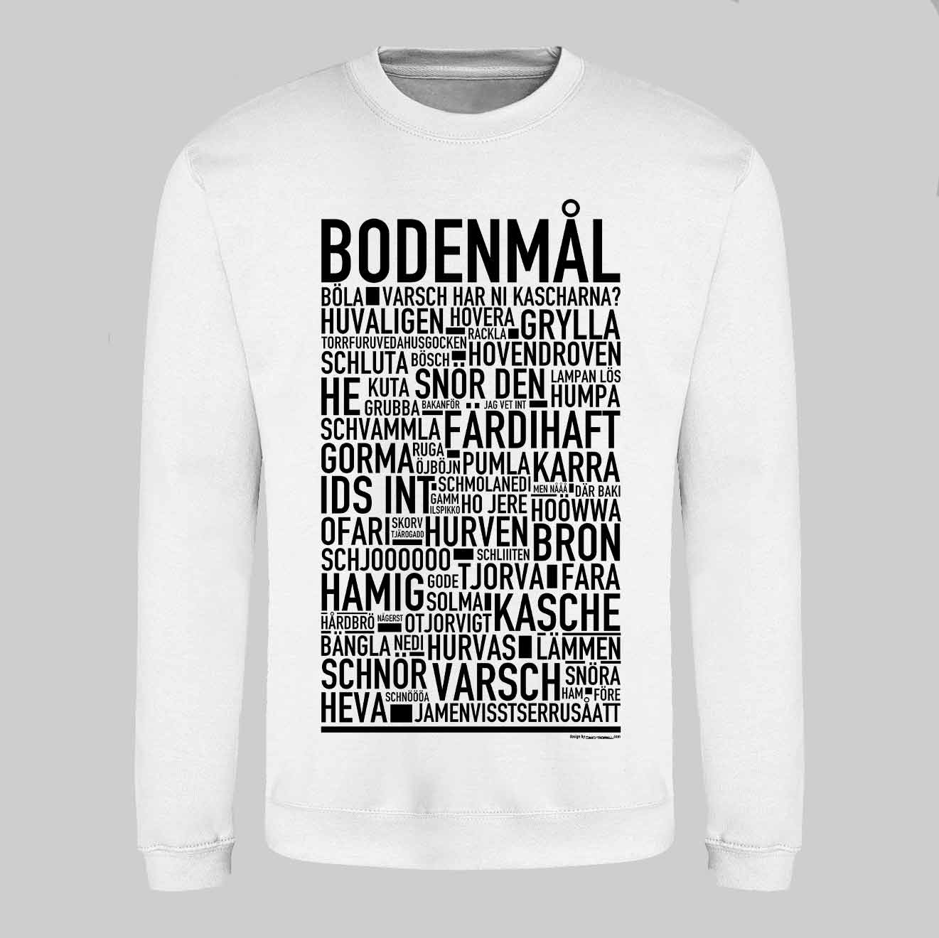 Bodenmål Dialekt Text Sweatshirt