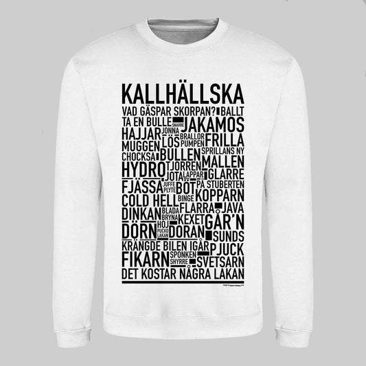 Kallhällska Dialekt Text Sweatshirt