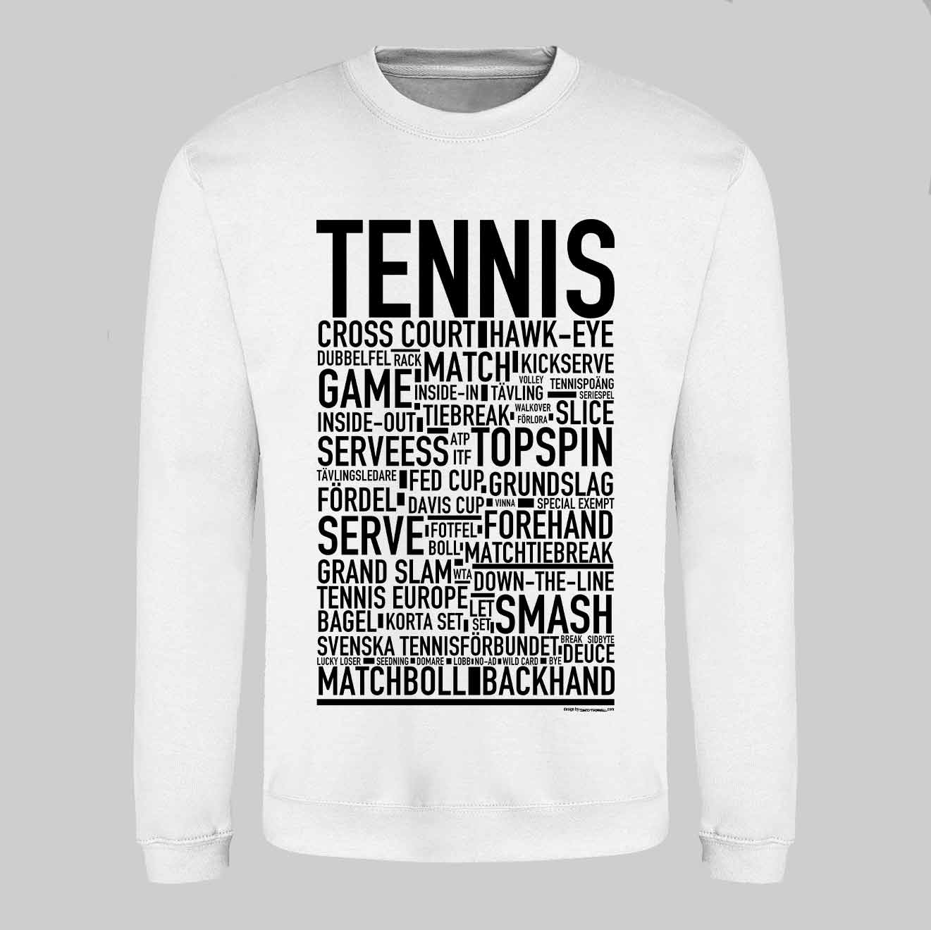 Tennis Text Sweatshirt