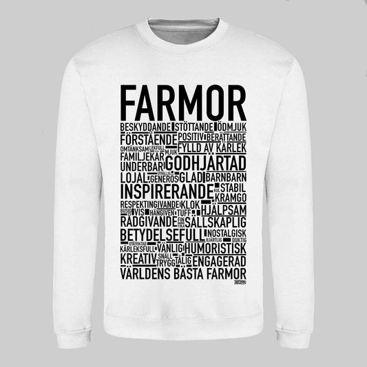Farmor 2024 Text Sweatshirt