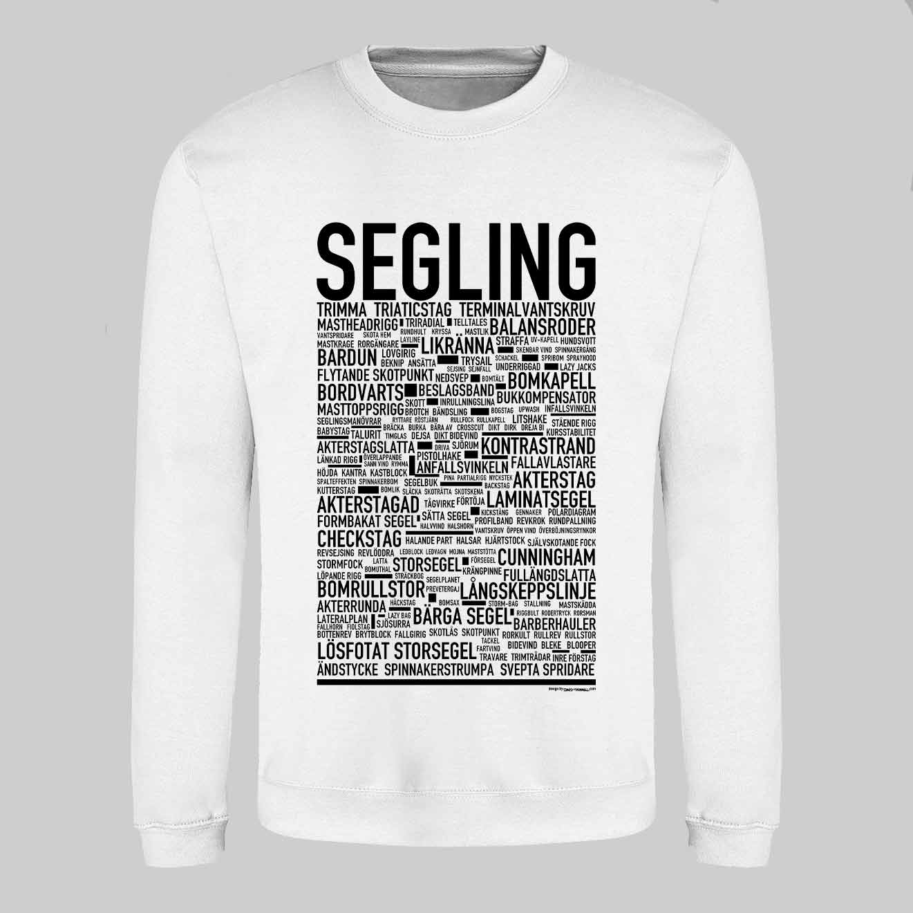 Segling Text Sweatshirt
