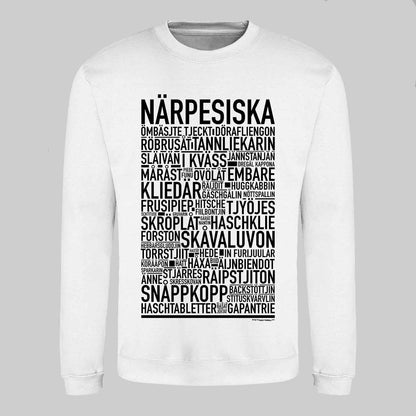 Närpesiska Dialekt Text Sweatshirt