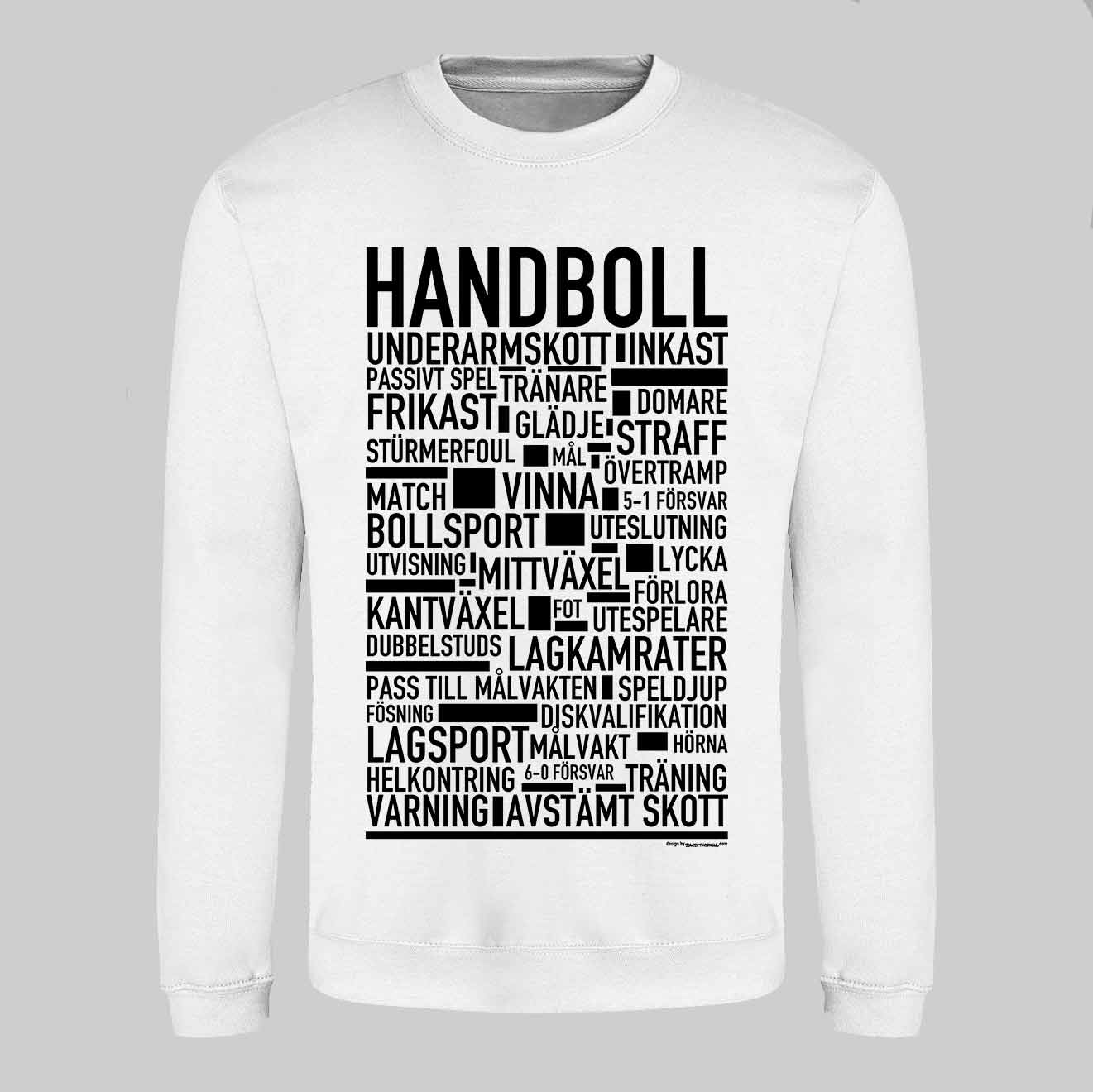 Handboll Text Sweatshirt