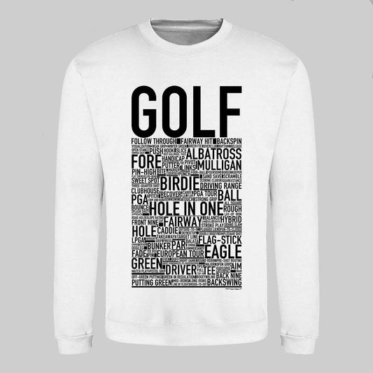 Golf Text Sweatshirt