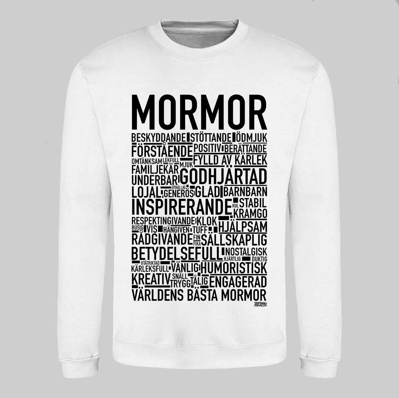 Mormor 2024 Text Sweatshirt