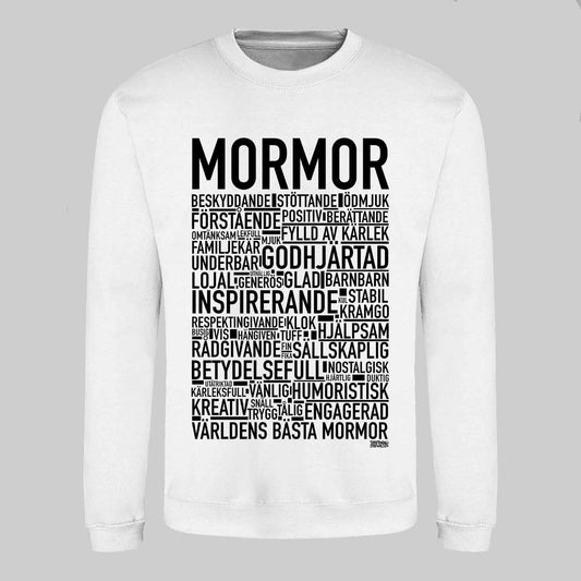 Mormor 2024 Text Sweatshirt