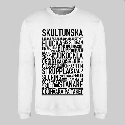 Skultunska Dialekt Text Sweatshirt